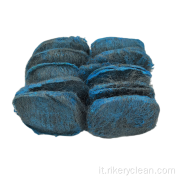 Scourer in lana in acciaio sapone per pulizia della cucina